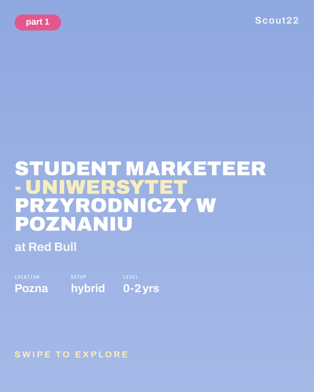 Student Marketeer - Uniwersytet Przyrodniczy w Poznaniu at Red Bull
