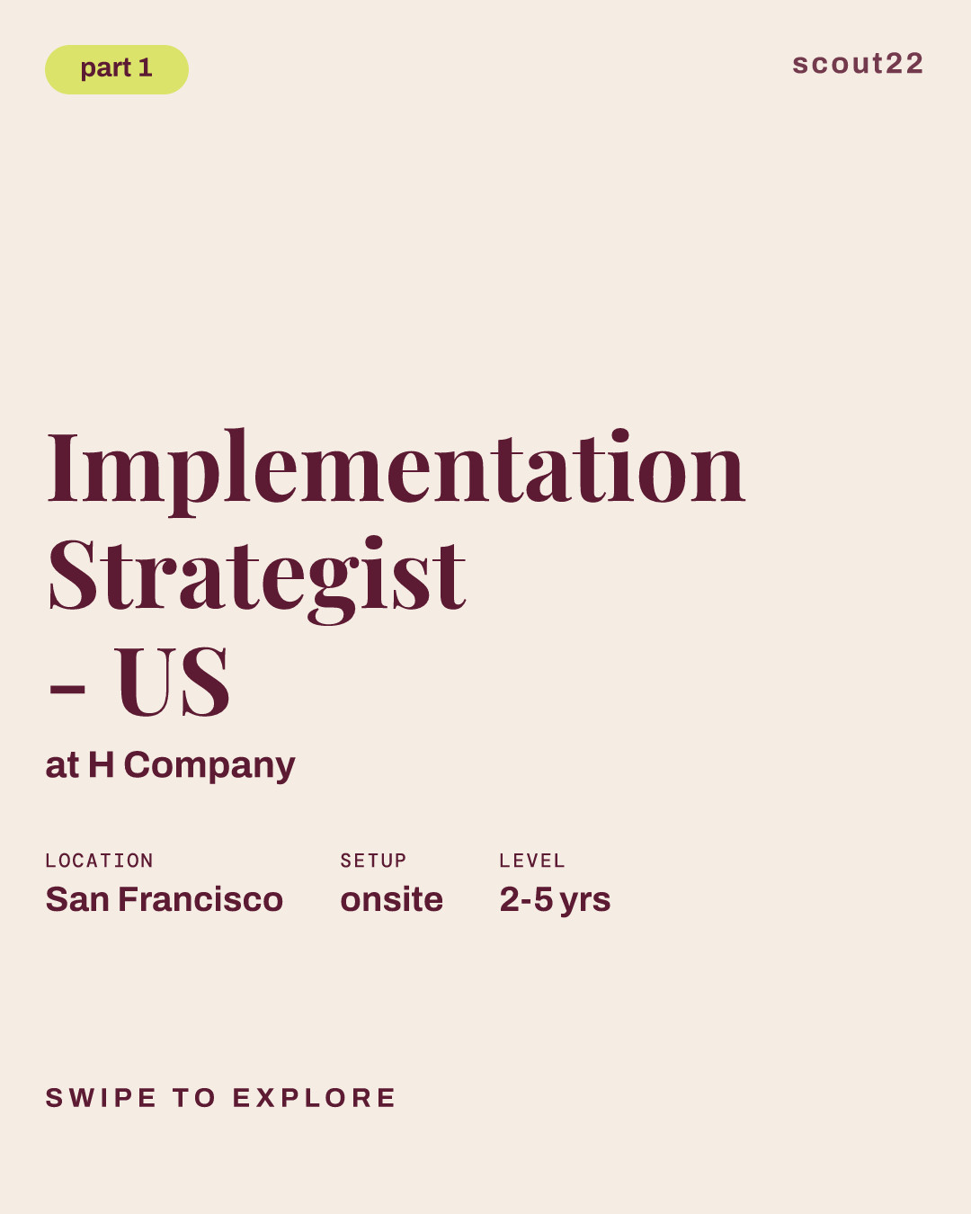 Implementation Strategist - US at H Company