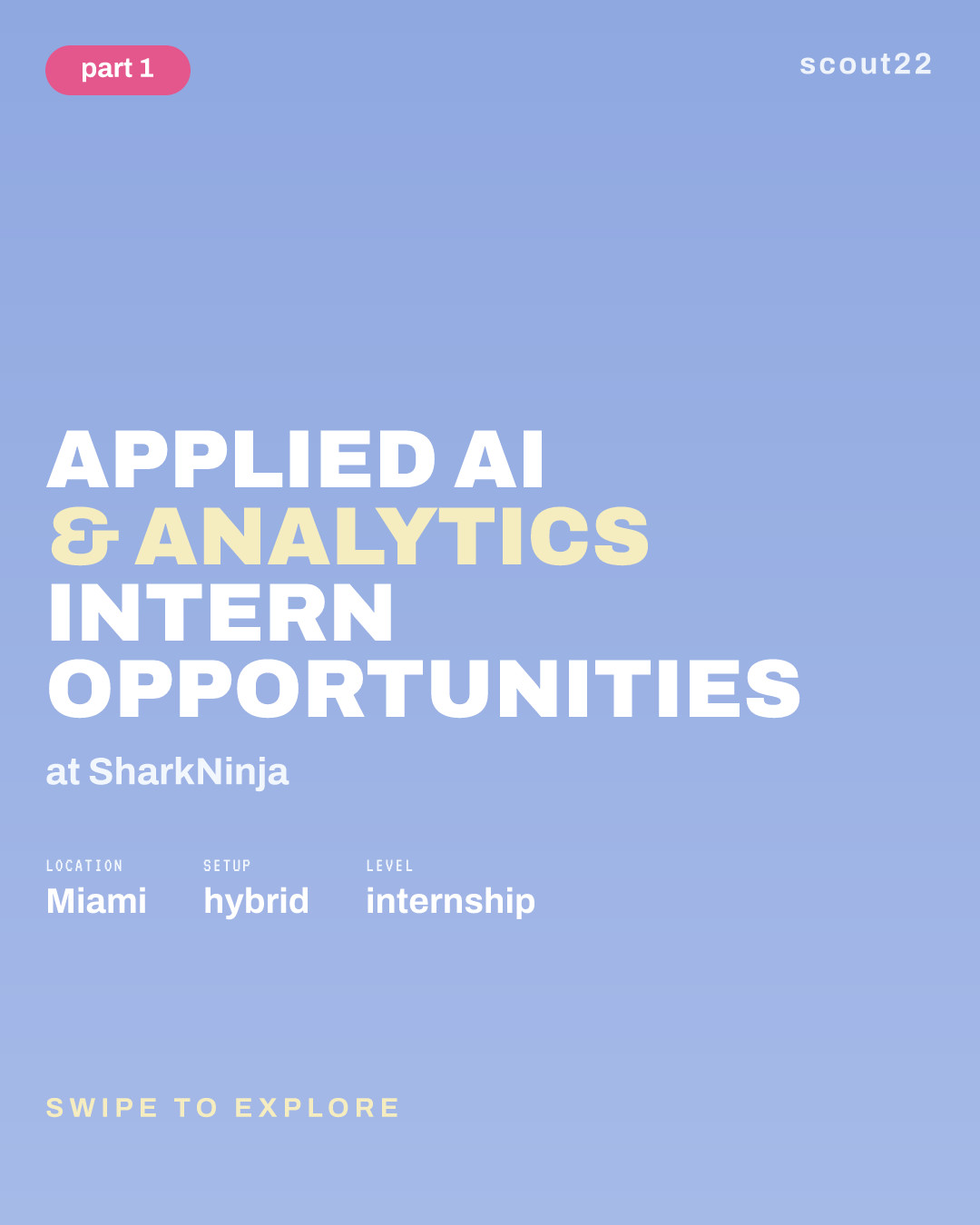 Applied AI & Analytics Intern Opportunities at SharkNinja