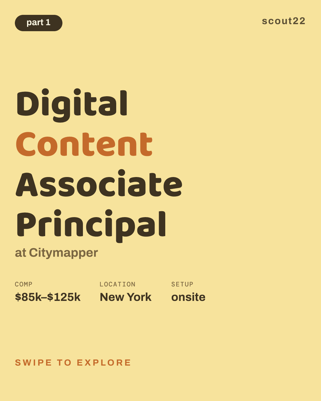Digital Content Associate Principal at Citymapper