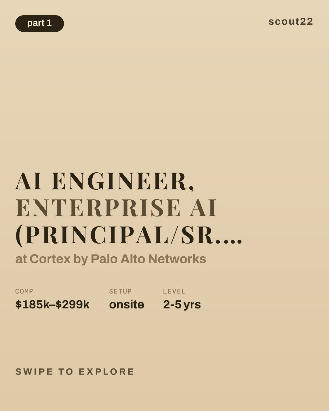 AI Engineer, Enterprise AI (Principal/Sr. Principal/Distinguished) at Cortex by Palo Alto Networks
