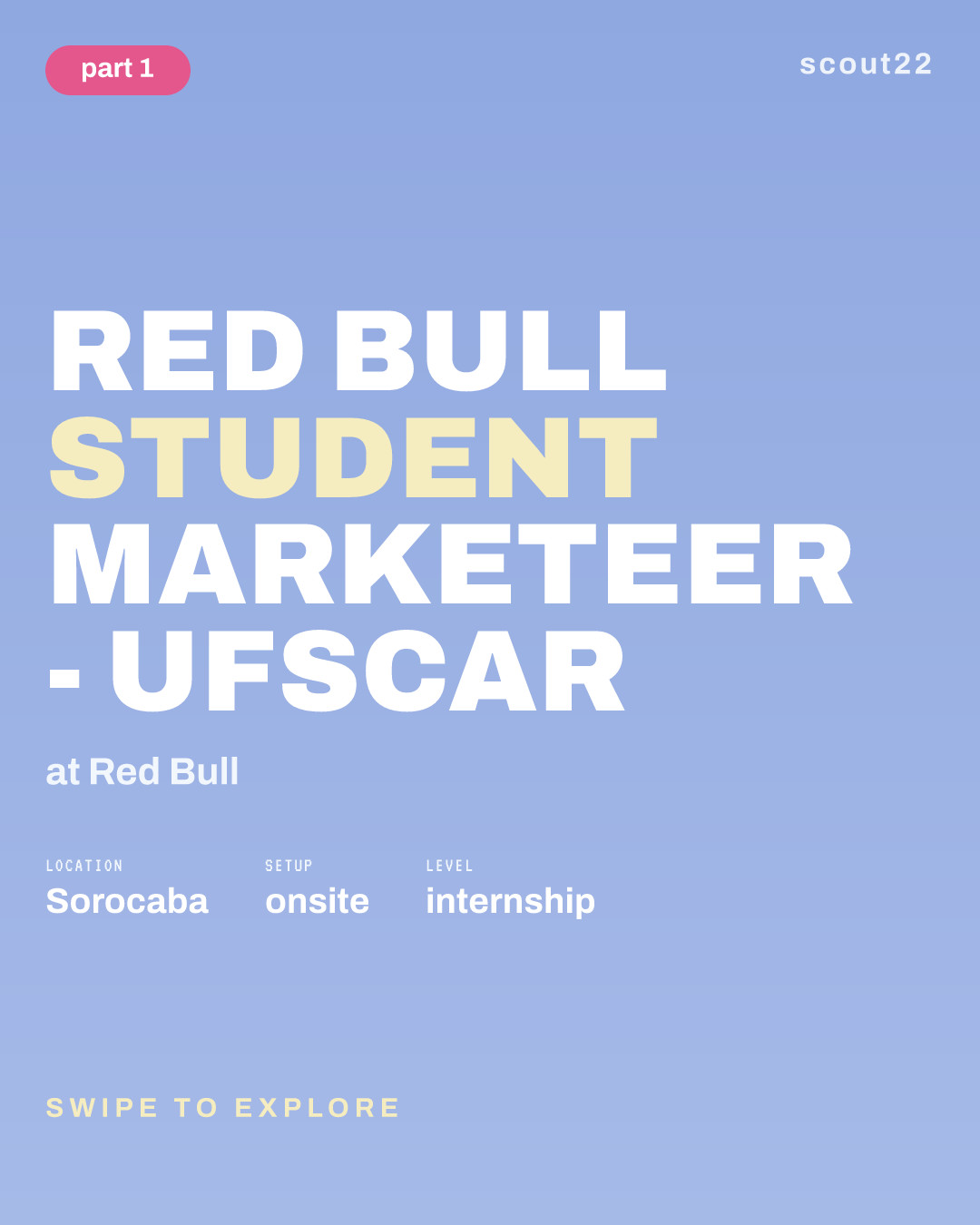 Red Bull Student Marketeer -  UFSCAR at Red Bull