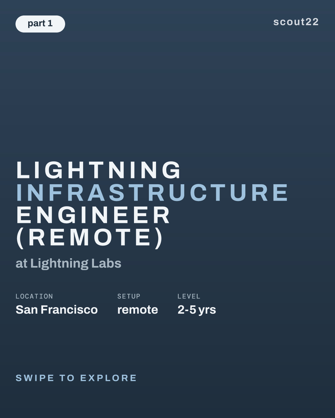 Lightning Infrastructure Engineer (Remote) at Lightning Labs