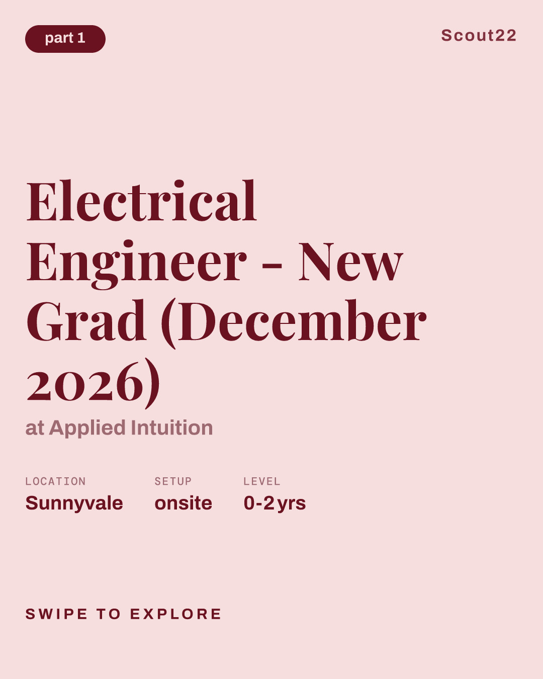 Electrical Engineer - New Grad (December 2026) at Applied Intuition