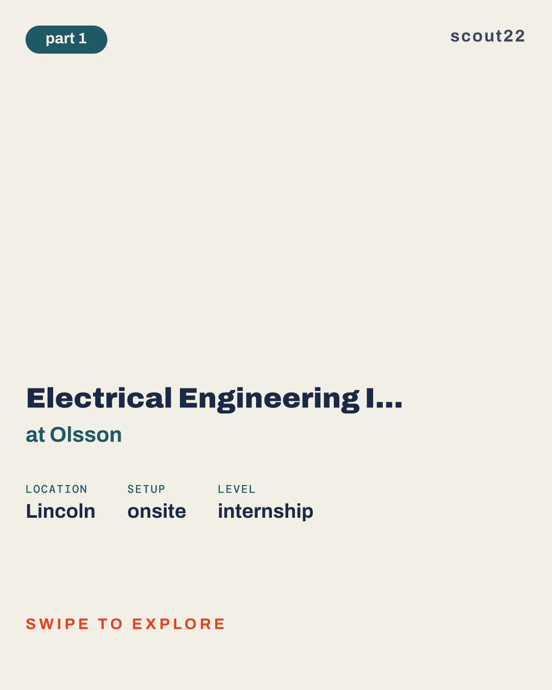 Electrical Engineering Internship - Instrumentation and Controls at Olsson