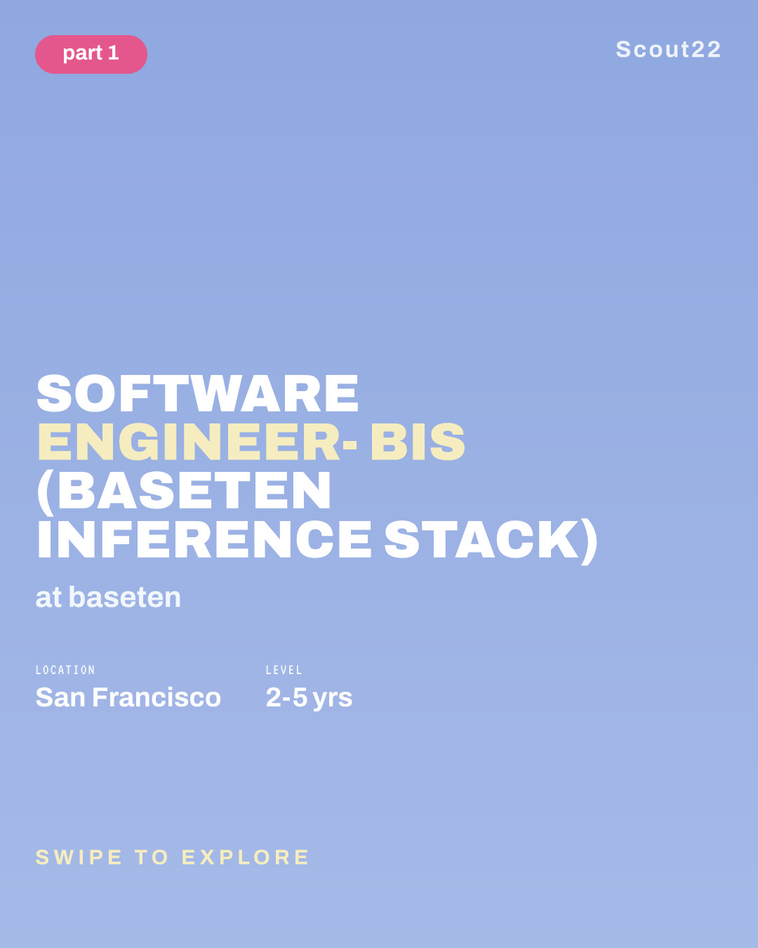 Software Engineer- BIS (Baseten Inference Stack) at baseten