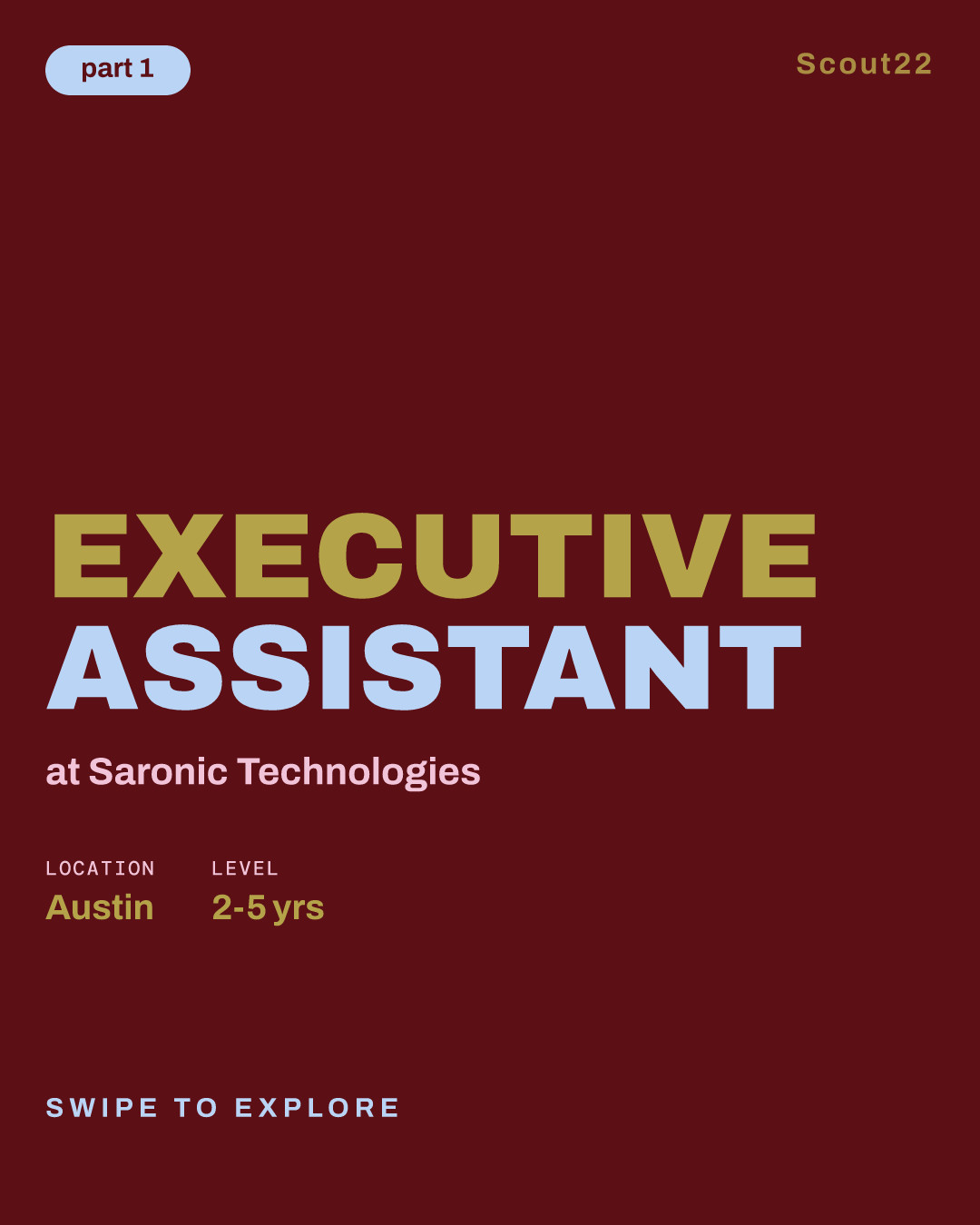 Executive Assistant at Saronic Technologies