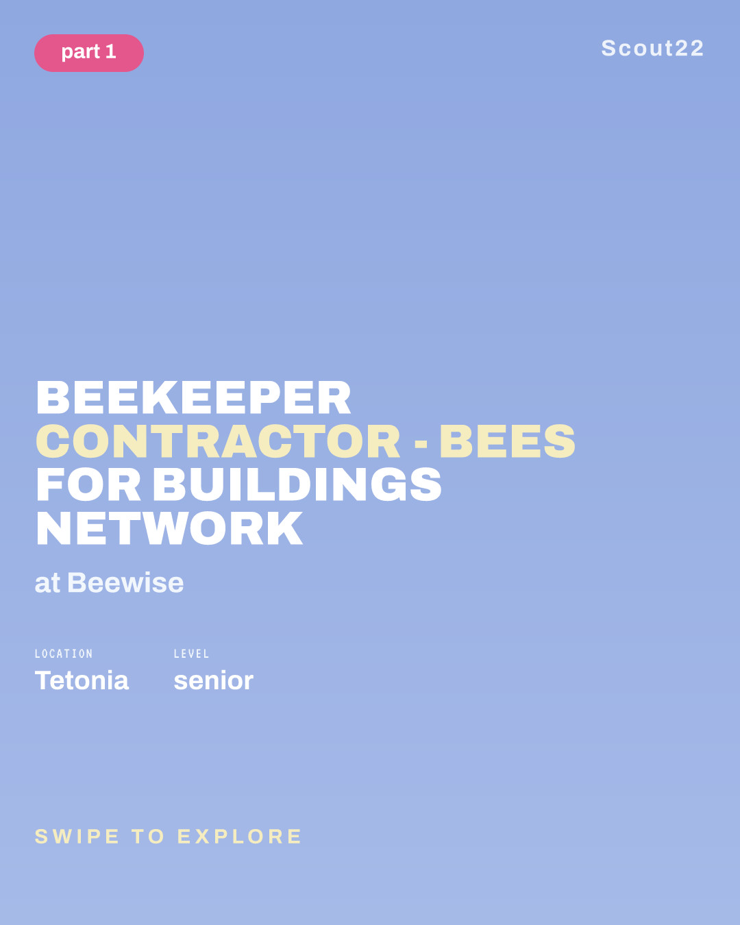 Beekeeper Contractor - Bees for Buildings Network at Beewise