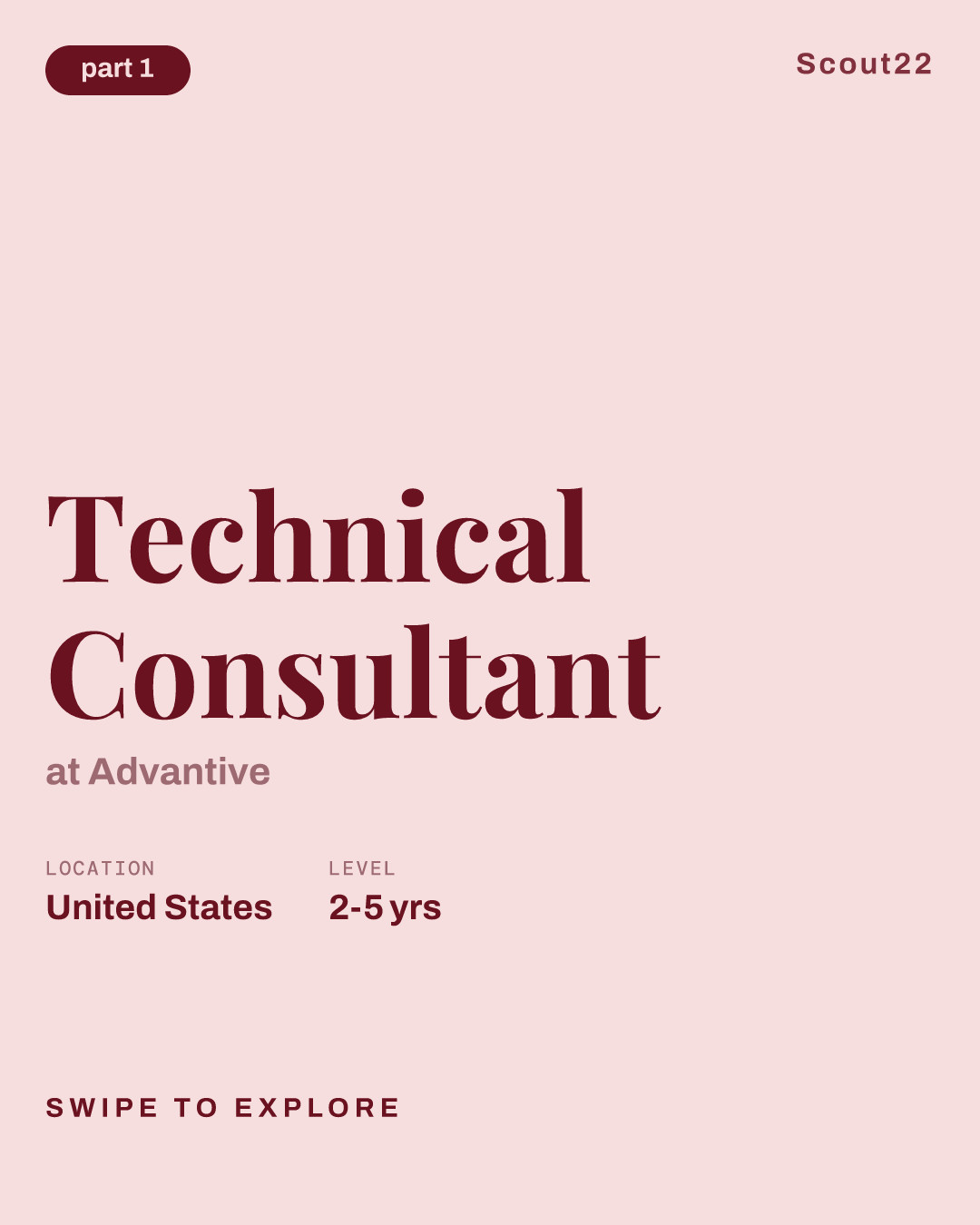 Technical Consultant at Advantive