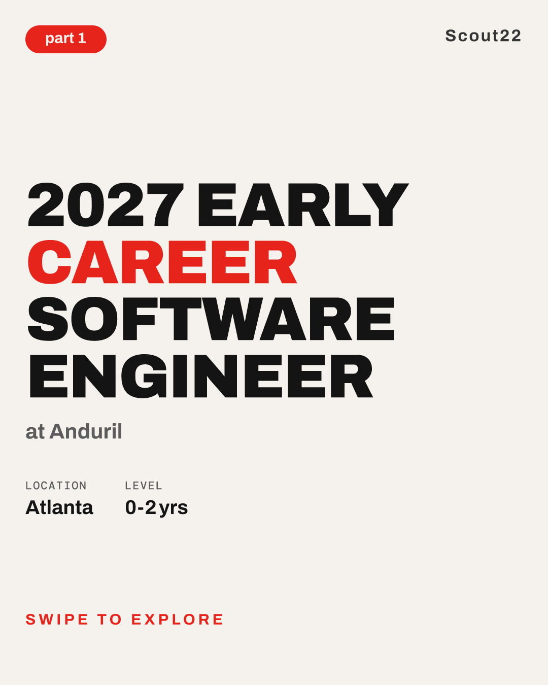 2027 Early Career Software Engineer at Anduril