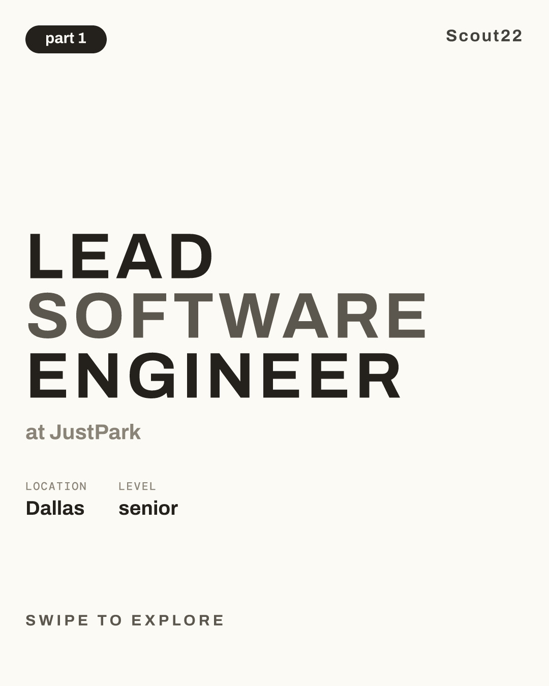 Lead Software Engineer at JustPark