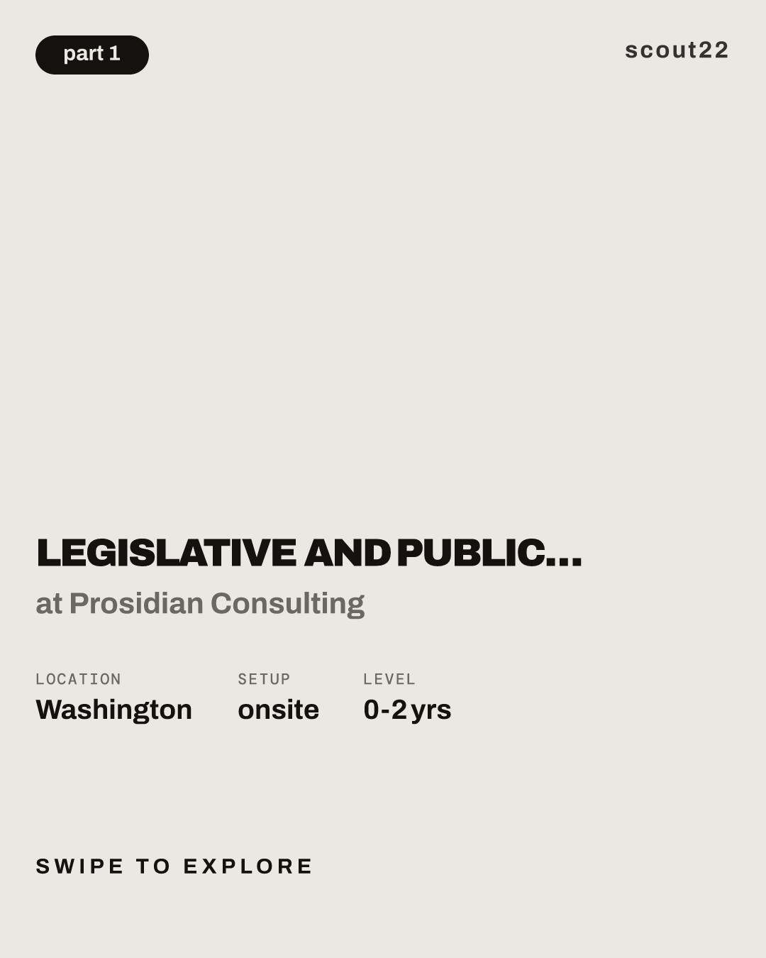 Legislative And Public Policy Volunteer Internship at Prosidian Consulting