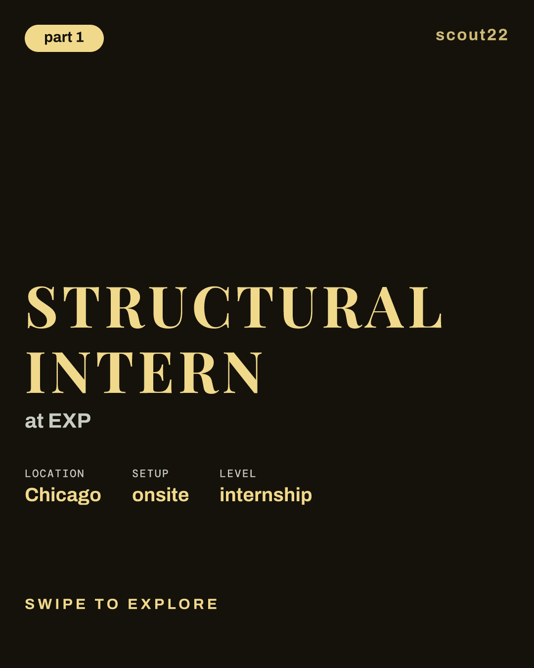 Structural Intern at EXP