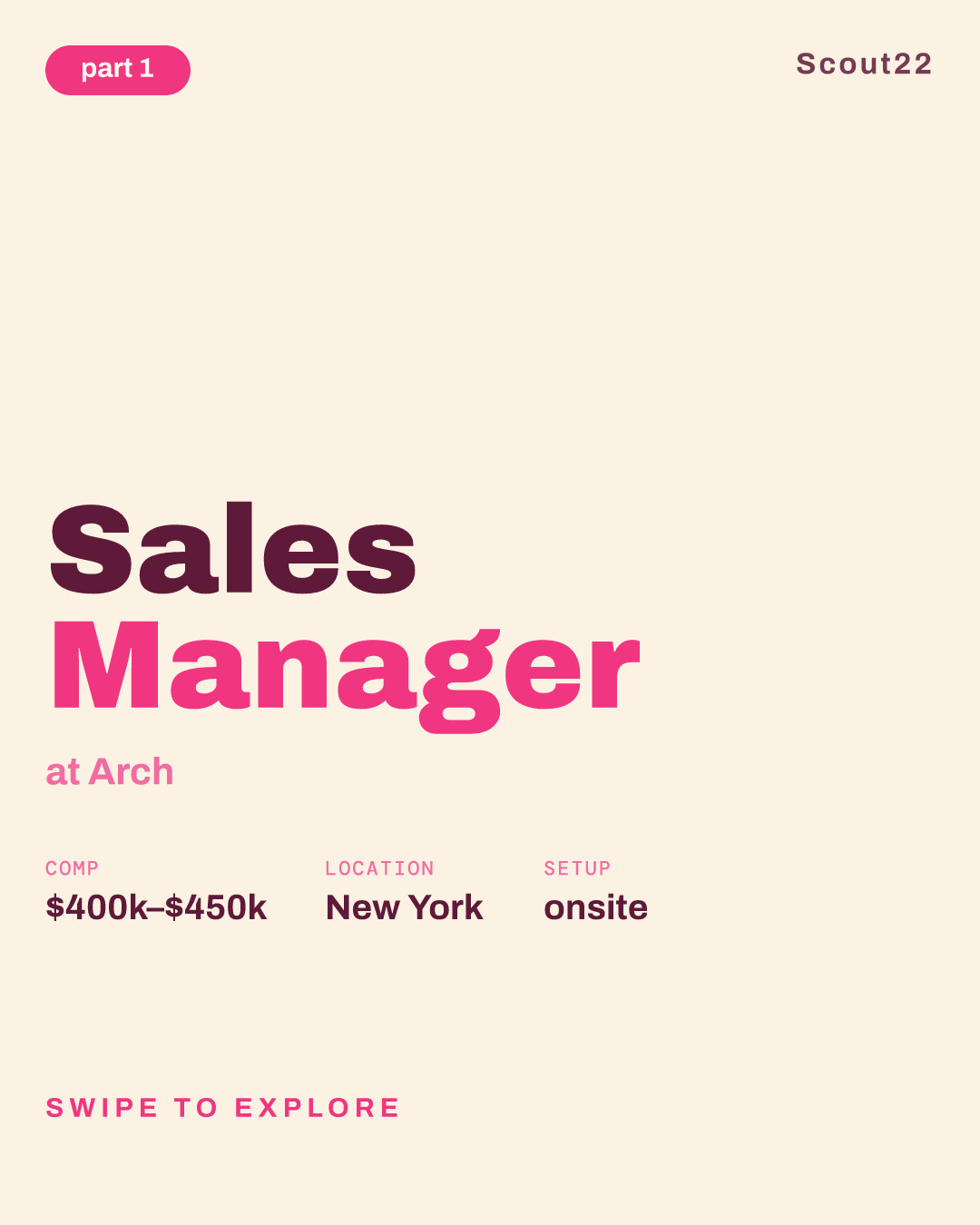 Sales Manager at Arch