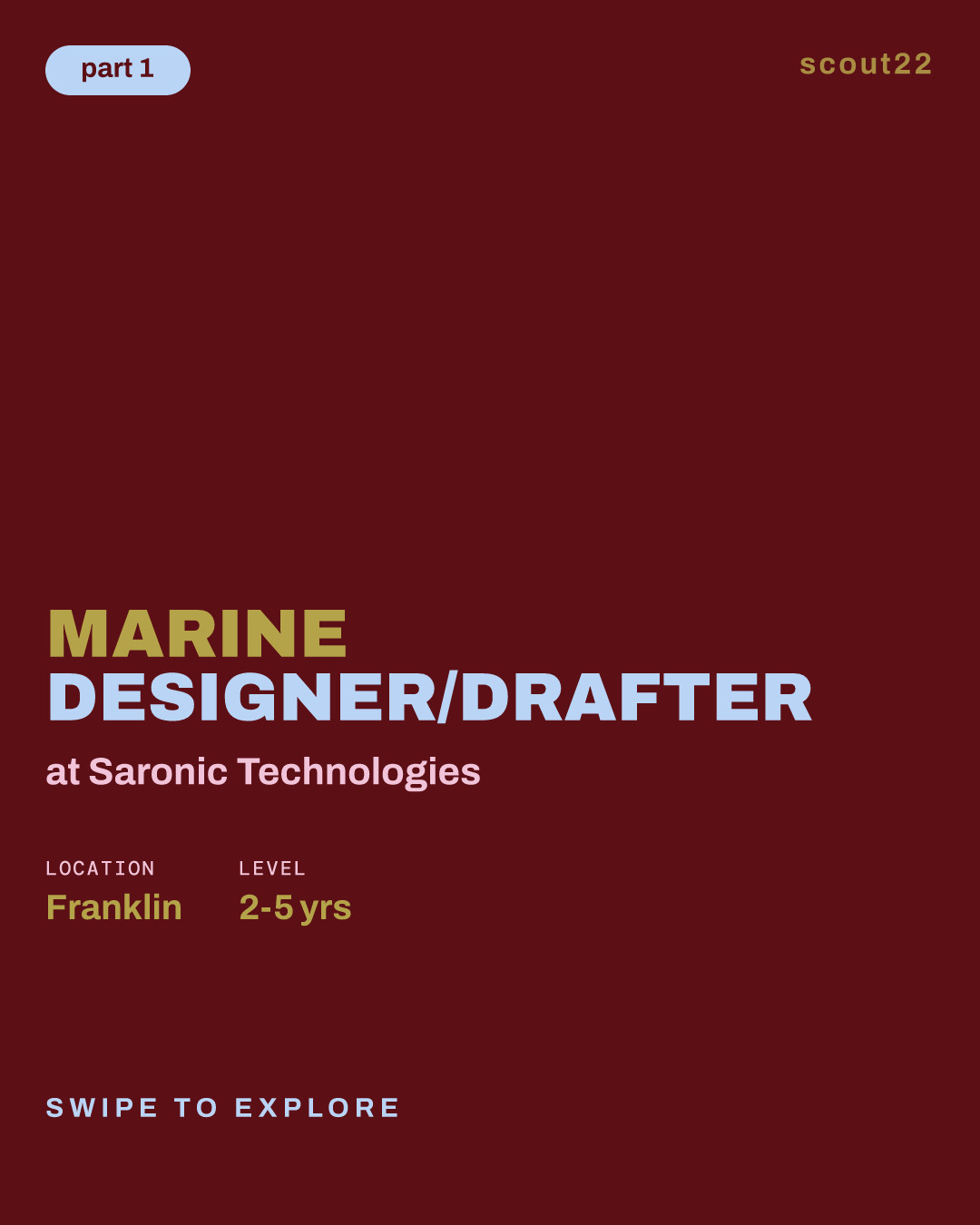 Marine Designer/Drafter at Saronic Technologies