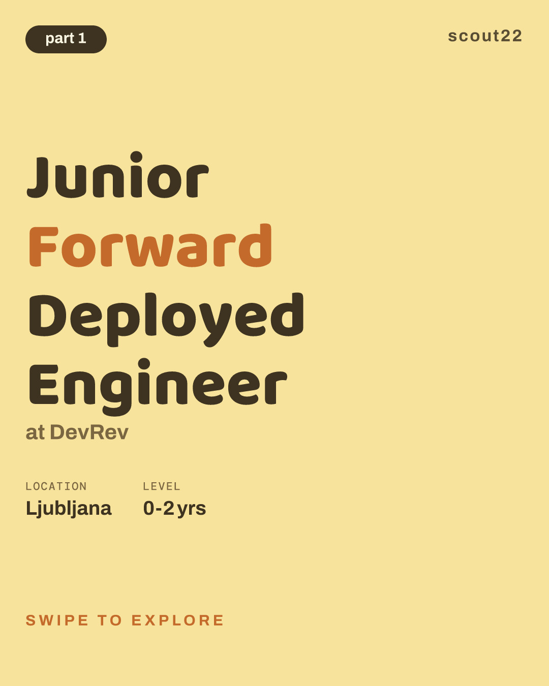Junior Forward Deployed Engineer at DevRev