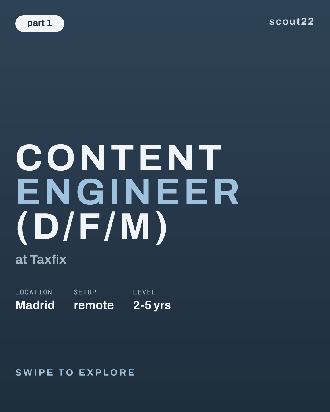 Content Engineer (d/f/m) at Taxfix