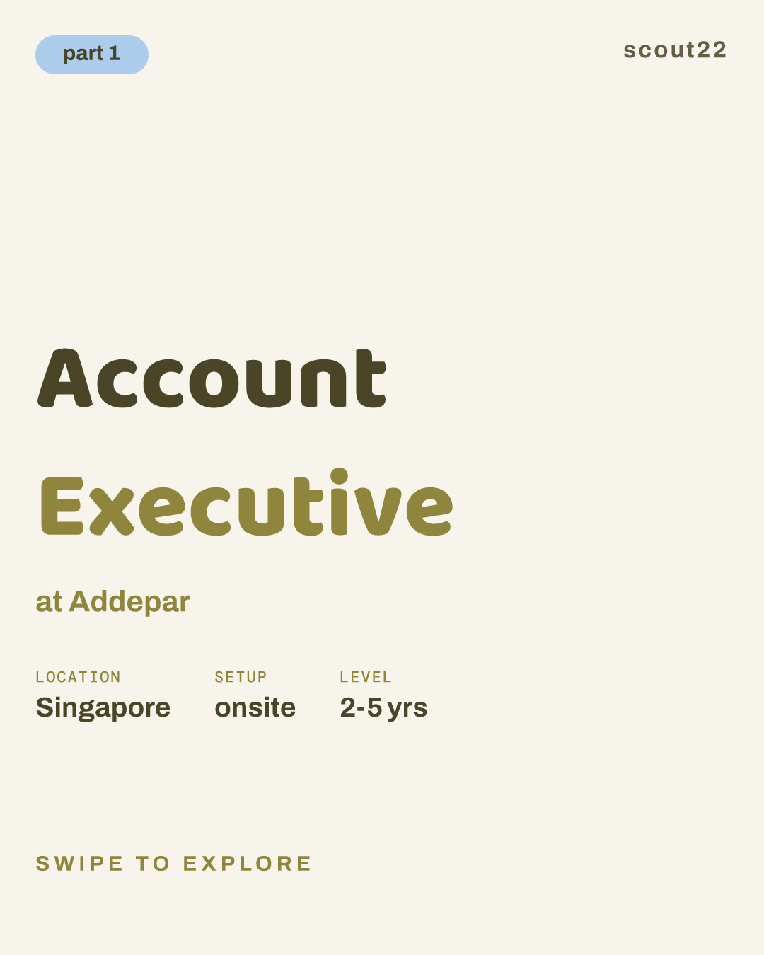 Account Executive at Addepar