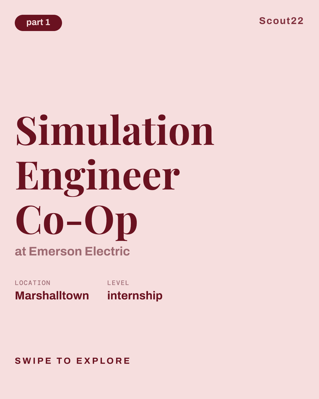 Simulation Engineer Co-Op at Emerson Electric
