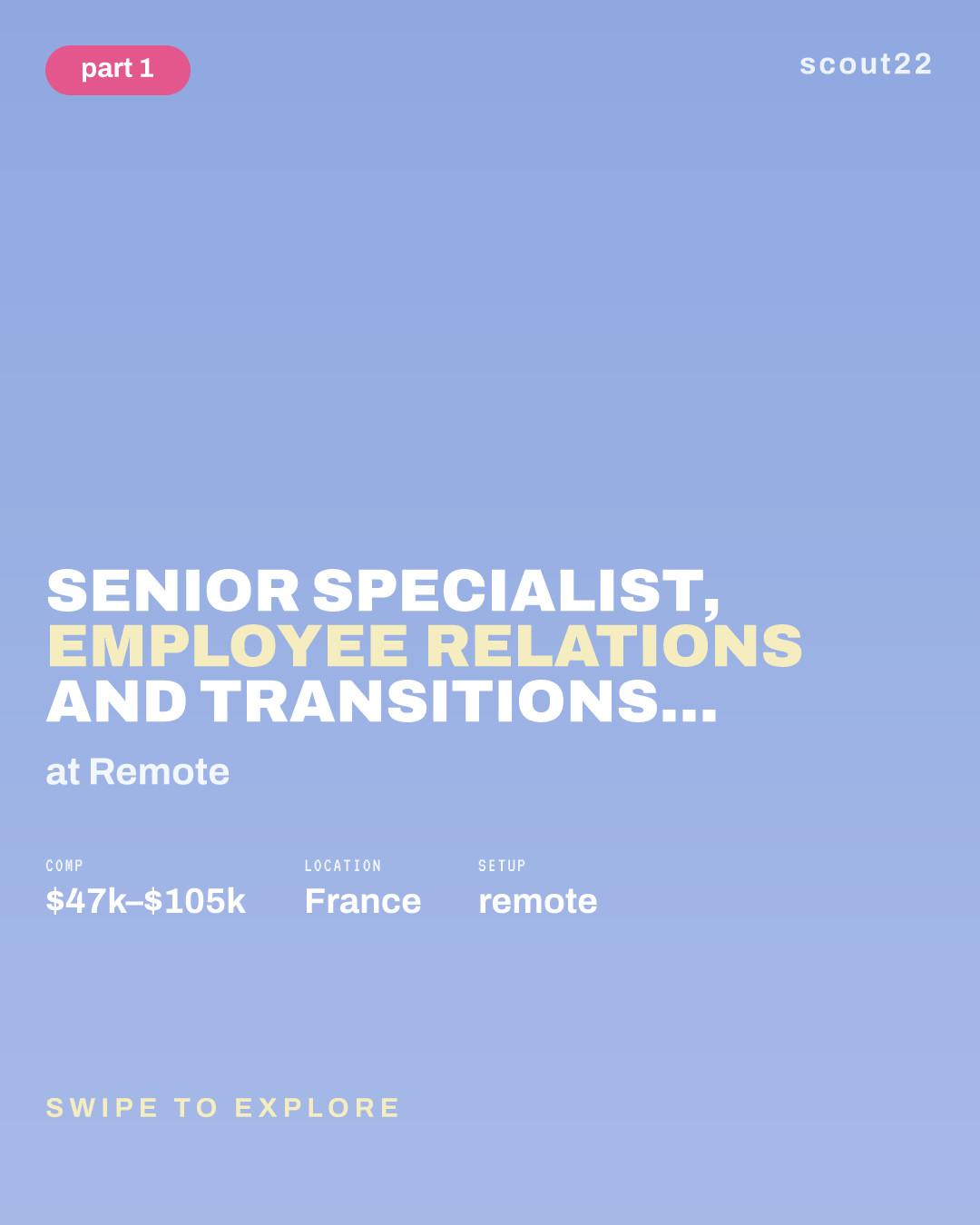 Senior Specialist, Employee Relations and Transitions - EMEA at Remote