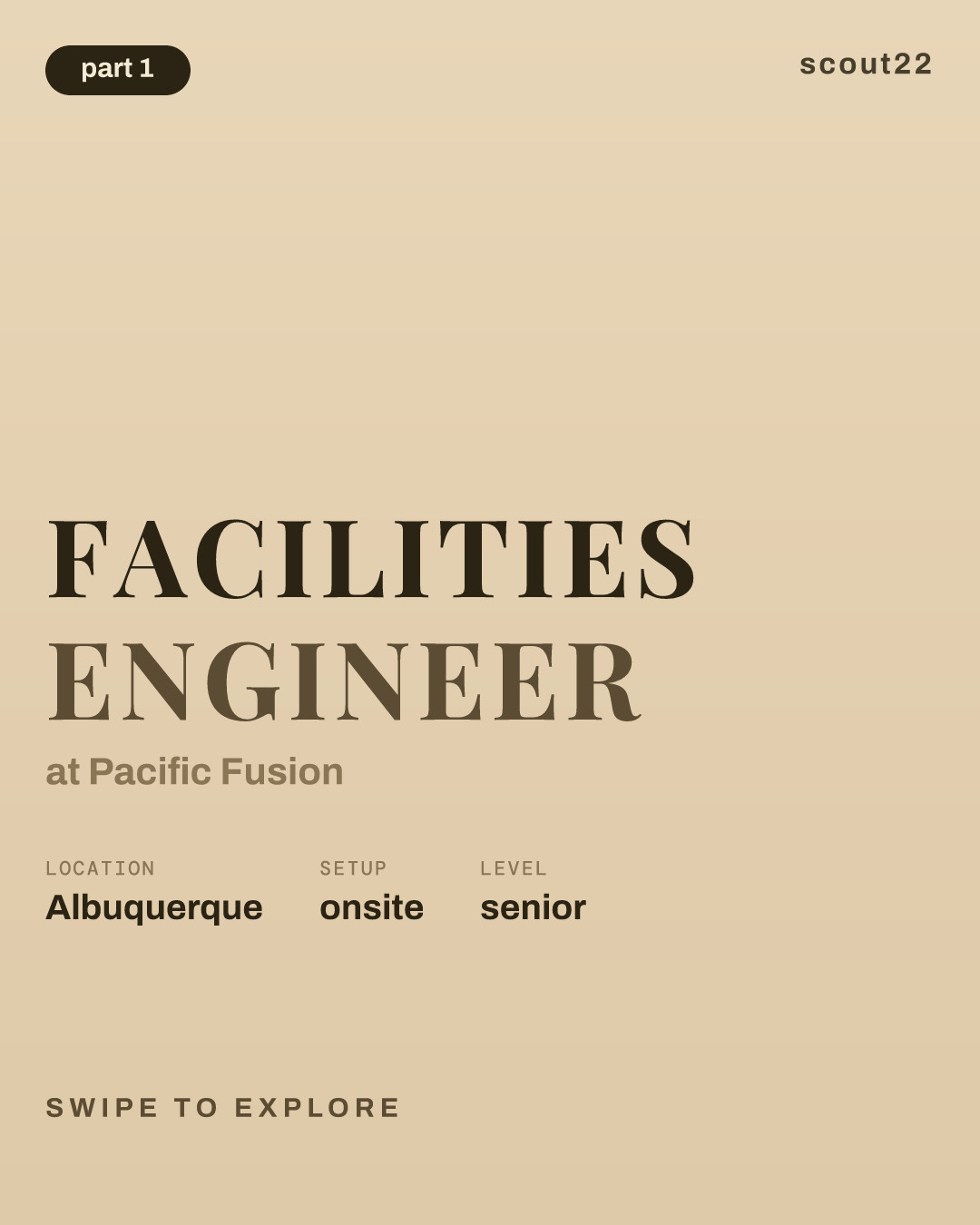 Facilities Engineer at Pacific Fusion