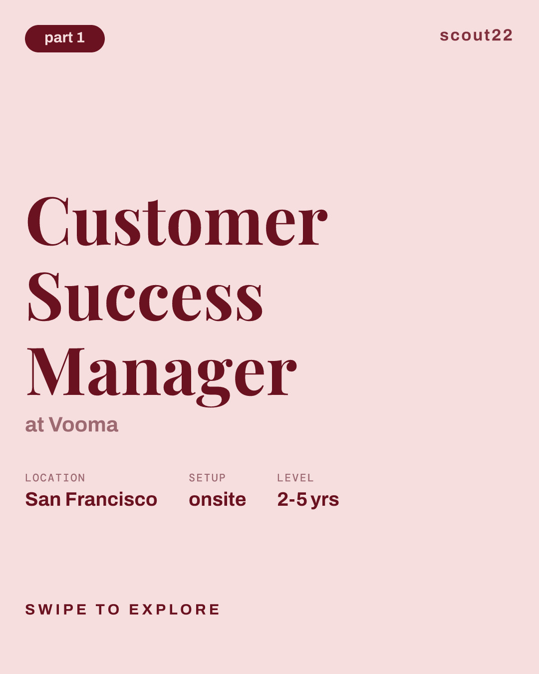 Customer Success Manager at Vooma