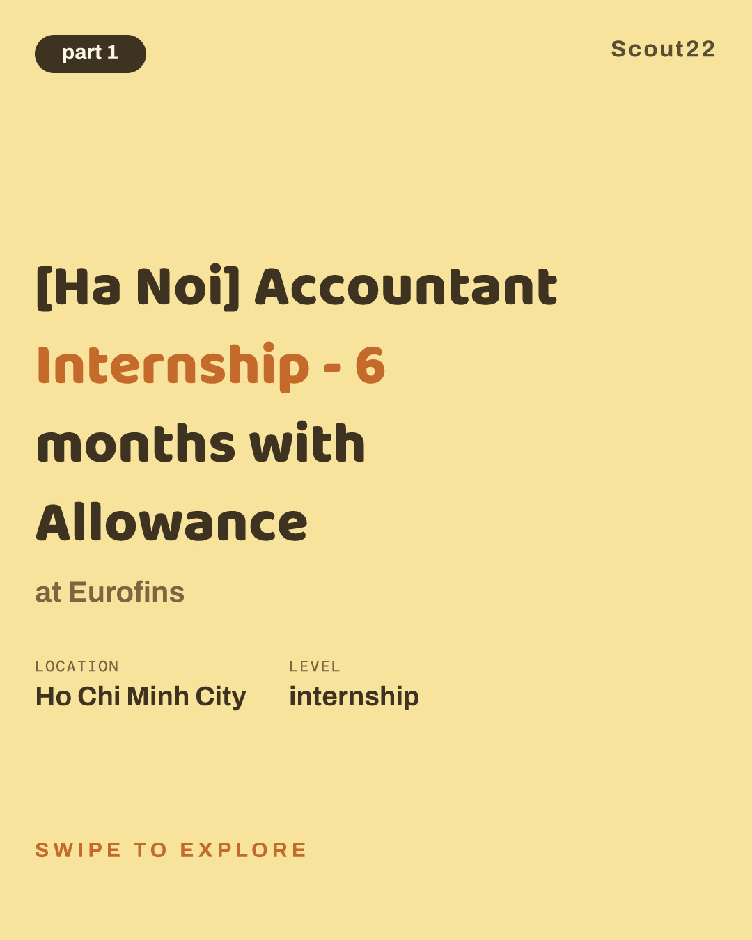 [Ha Noi] Accountant Internship - 6 months with Allowance at Eurofins