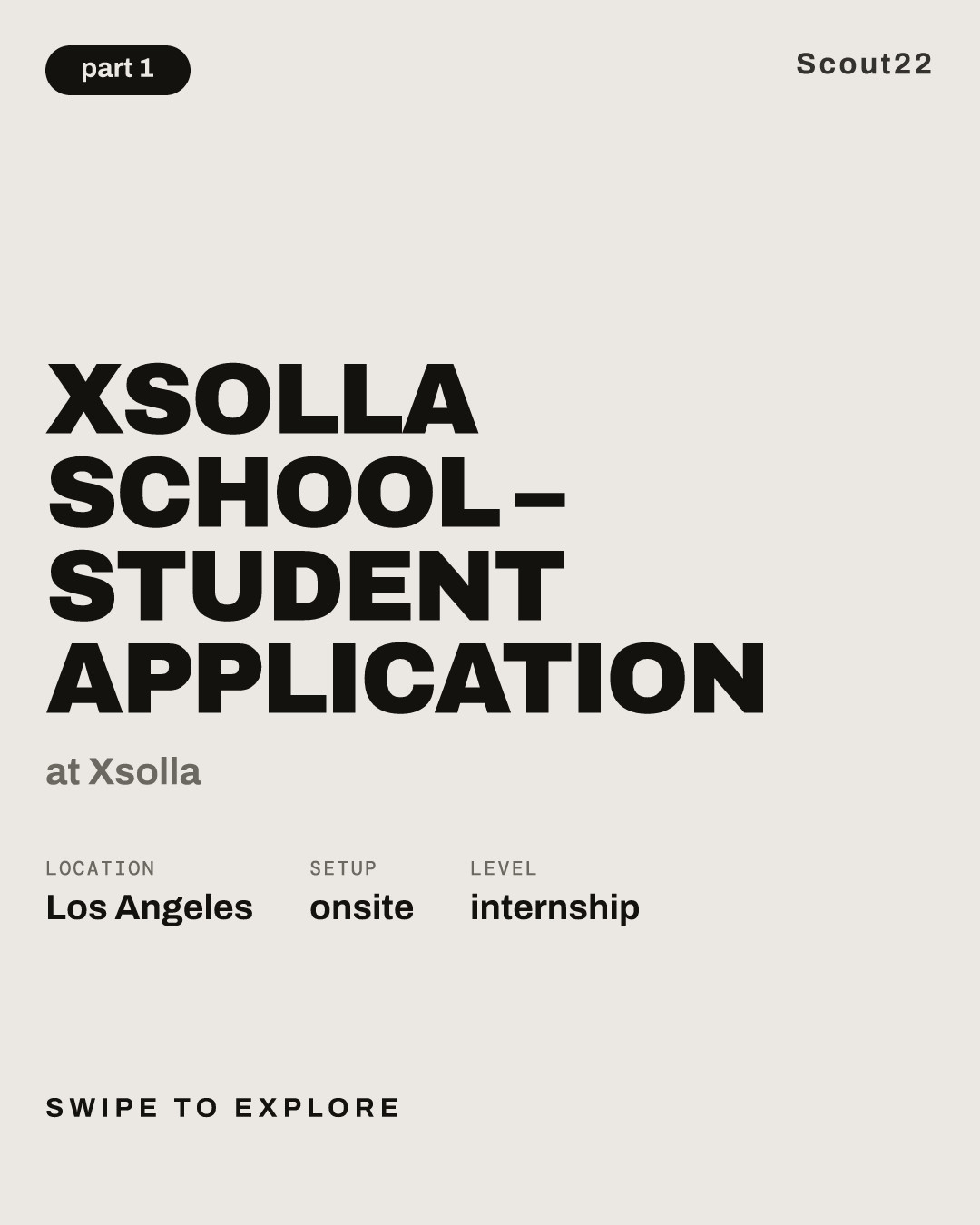 Xsolla School – Student Application at Xsolla