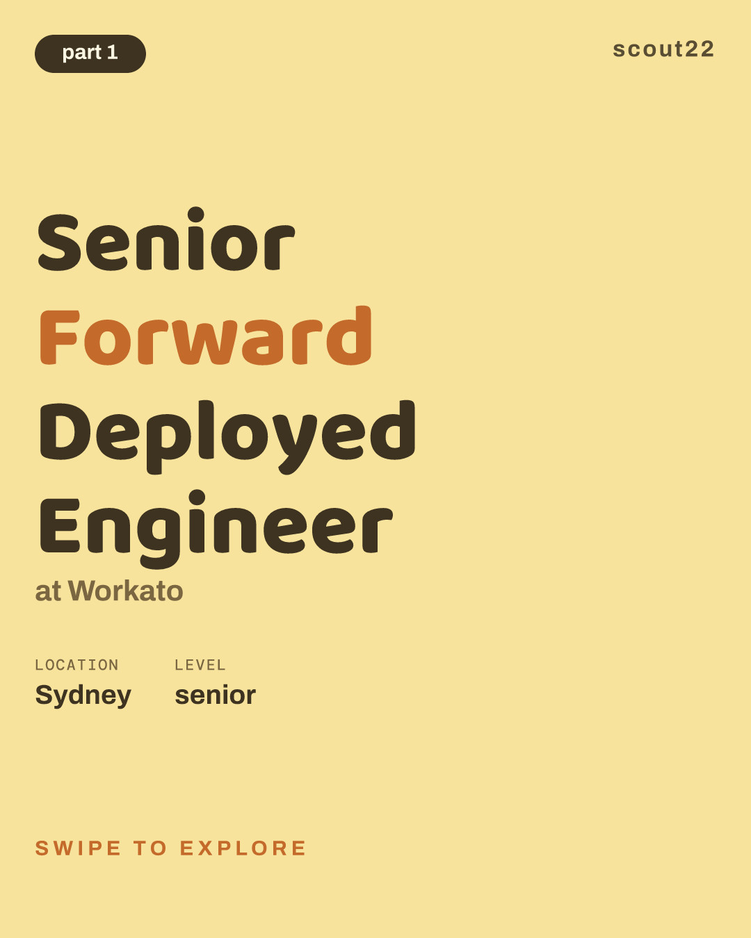 Senior Forward Deployed Engineer at Workato