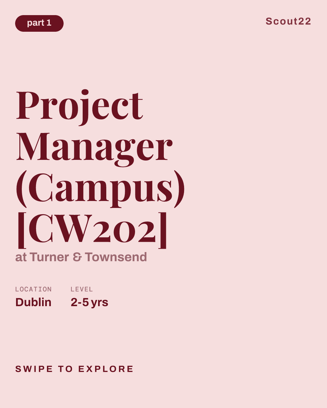 Project Manager (Campus) [CW202] at Turner & Townsend
