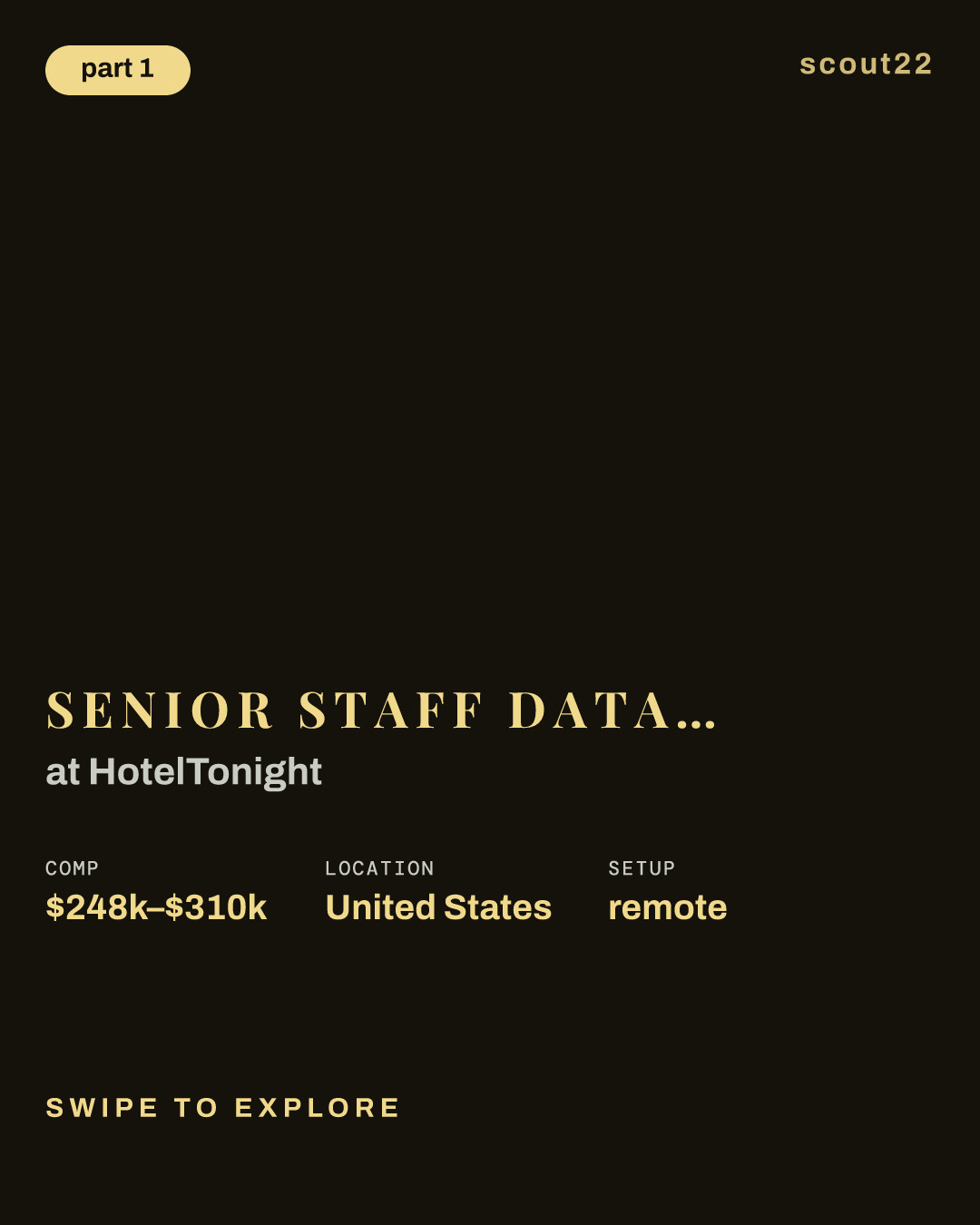 Senior Staff Data Engineer - Data Stewardship at HotelTonight