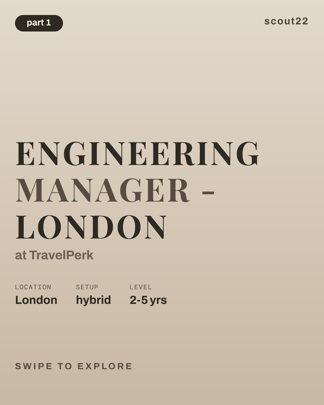 Engineering Manager - London at TravelPerk