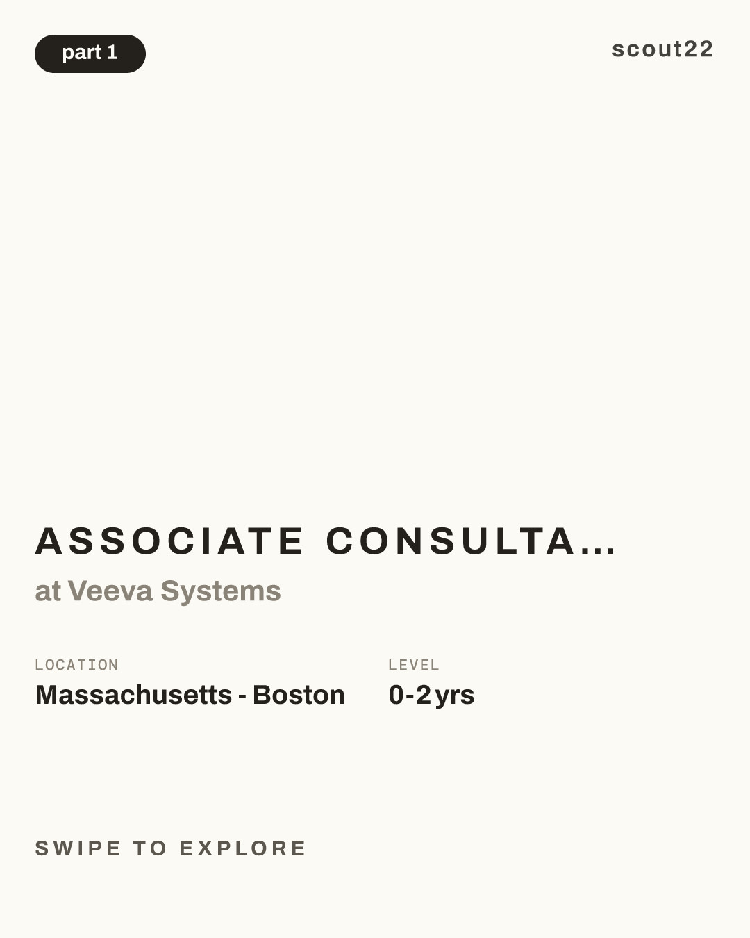 Associate Consultant - Entry-Level Technology Consulting at Veeva Systems