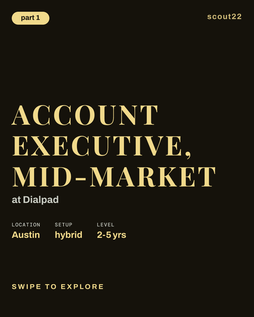 Account Executive, Mid-Market at Dialpad