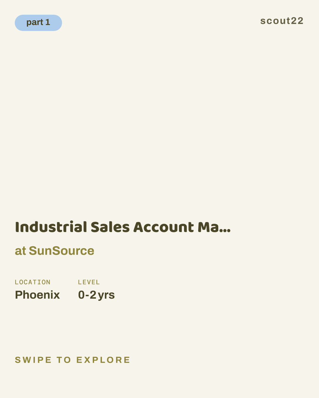 Industrial Sales Account Manager Trainee – Development Program at SunSource
