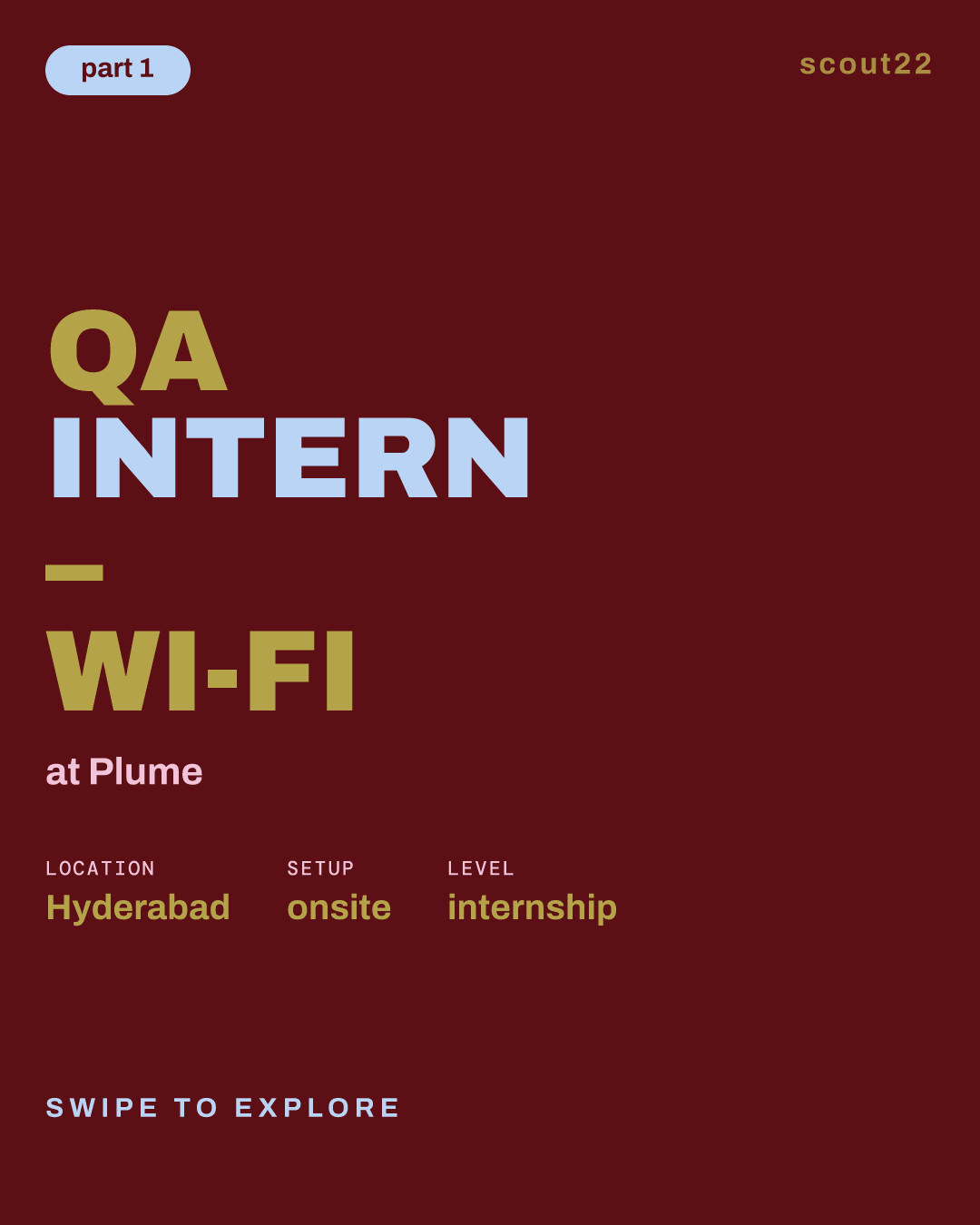 QA Intern – Wi-Fi at Plume