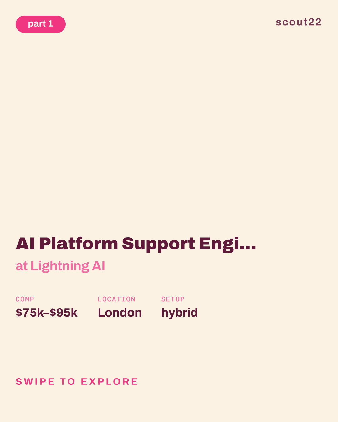 AI Platform Support Engineer (EMEA) at Lightning AI