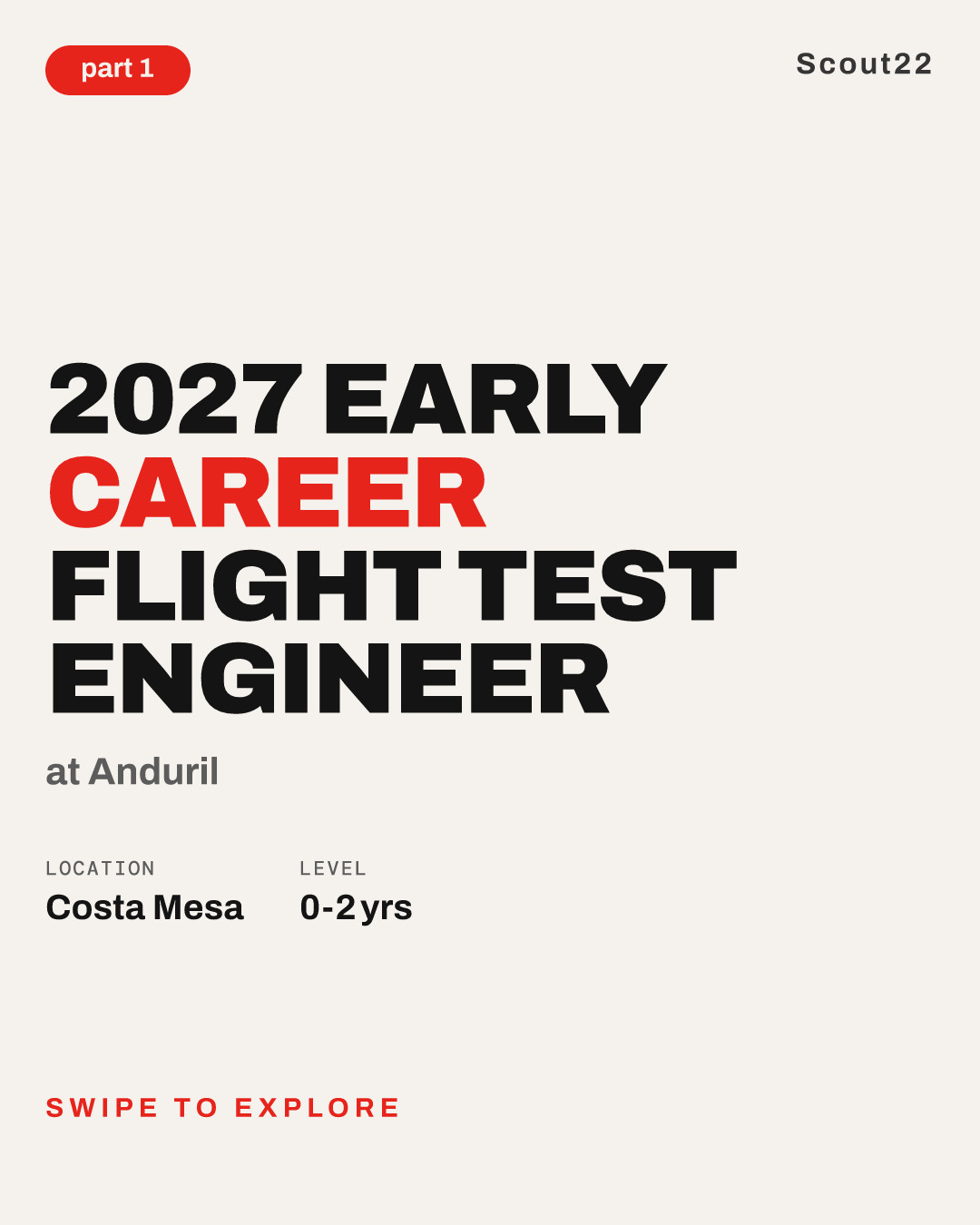 2027 Early Career Flight Test Engineer at Anduril