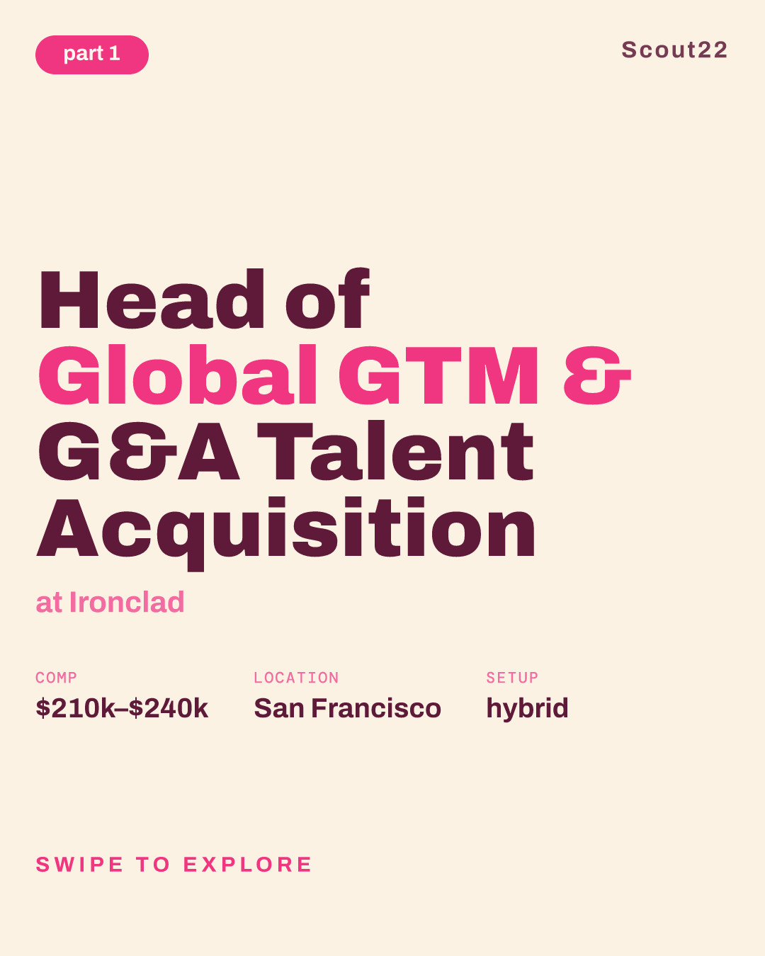 Head of Global GTM & G&A Talent Acquisition at Ironclad