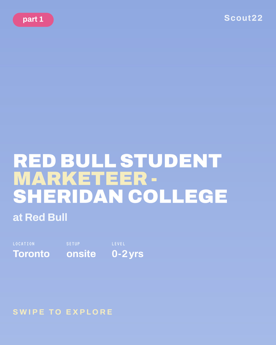 Red Bull Student Marketeer - Sheridan College at Red Bull