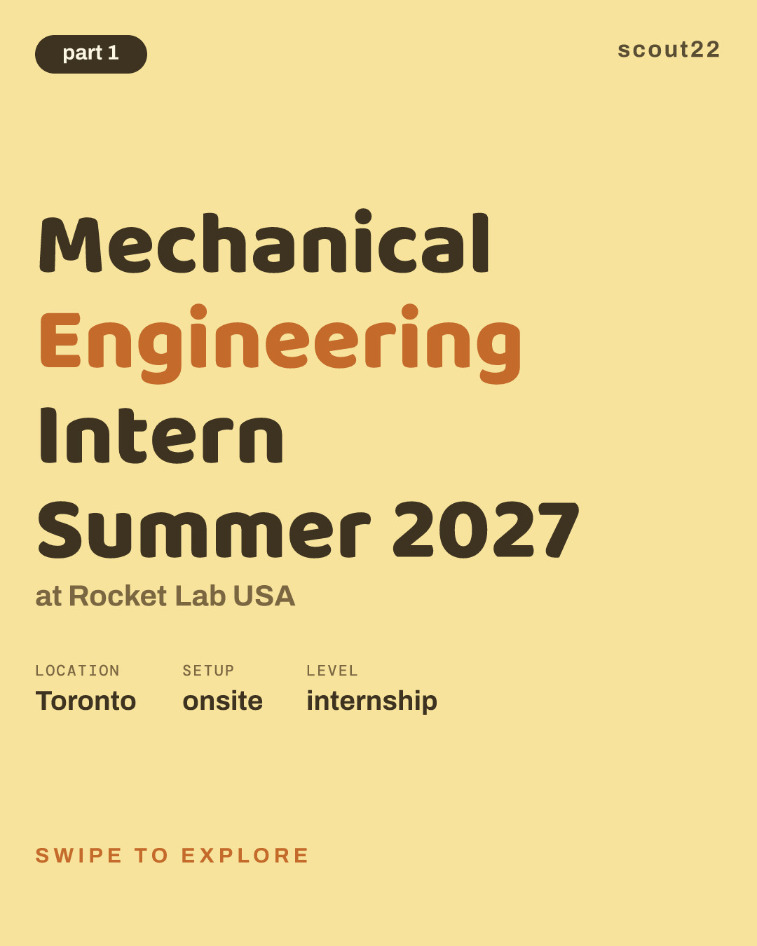 Mechanical Engineering Intern Summer 2027 at Rocket Lab USA