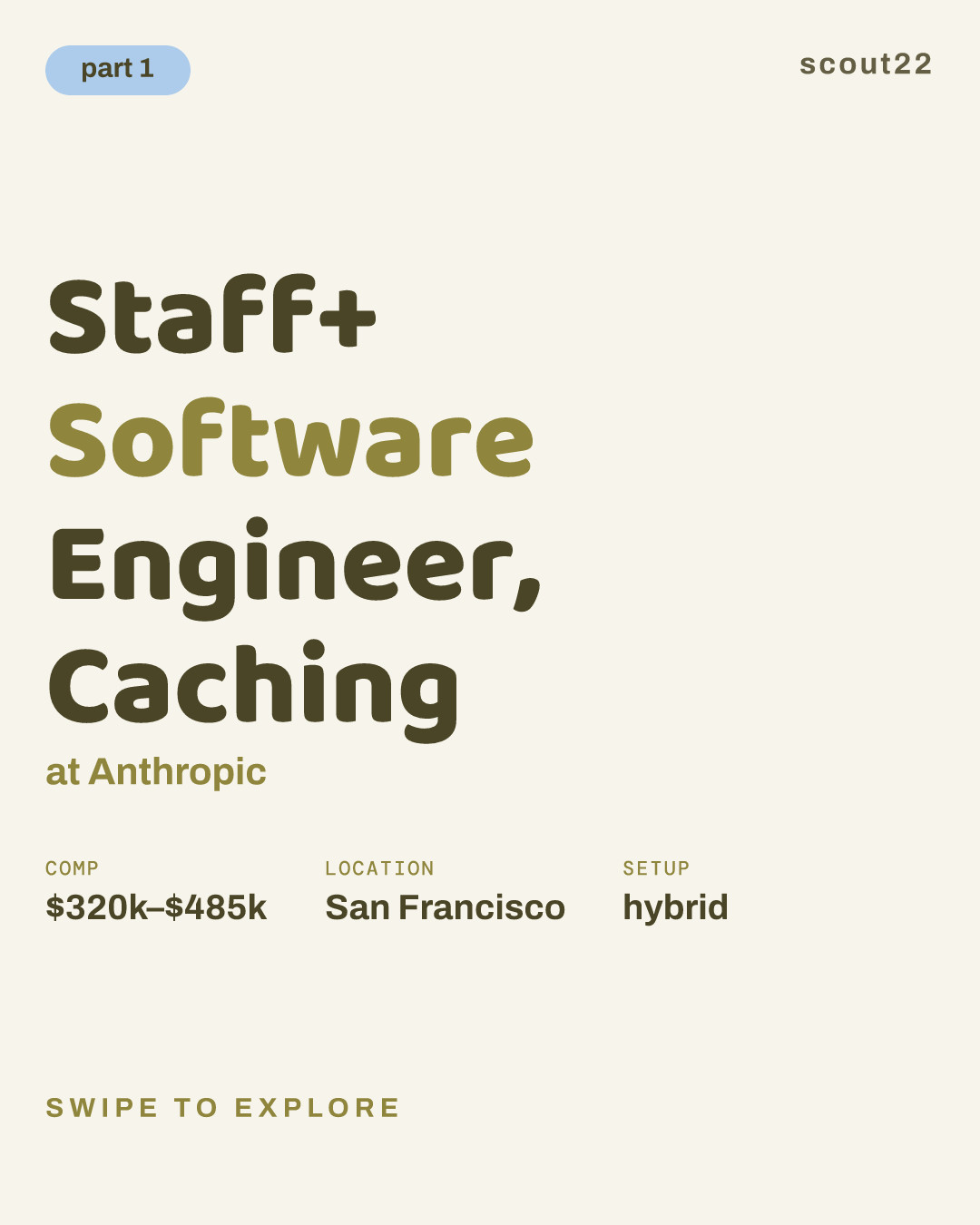 Staff+ Software Engineer, Caching at Anthropic