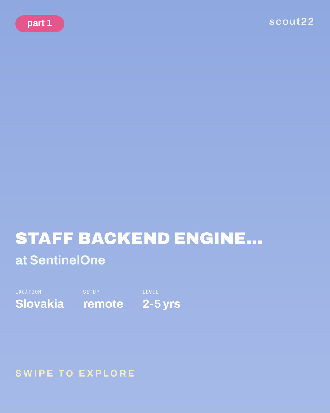 Staff Backend Engineer (Go, Java) - Detection & Response at SentinelOne