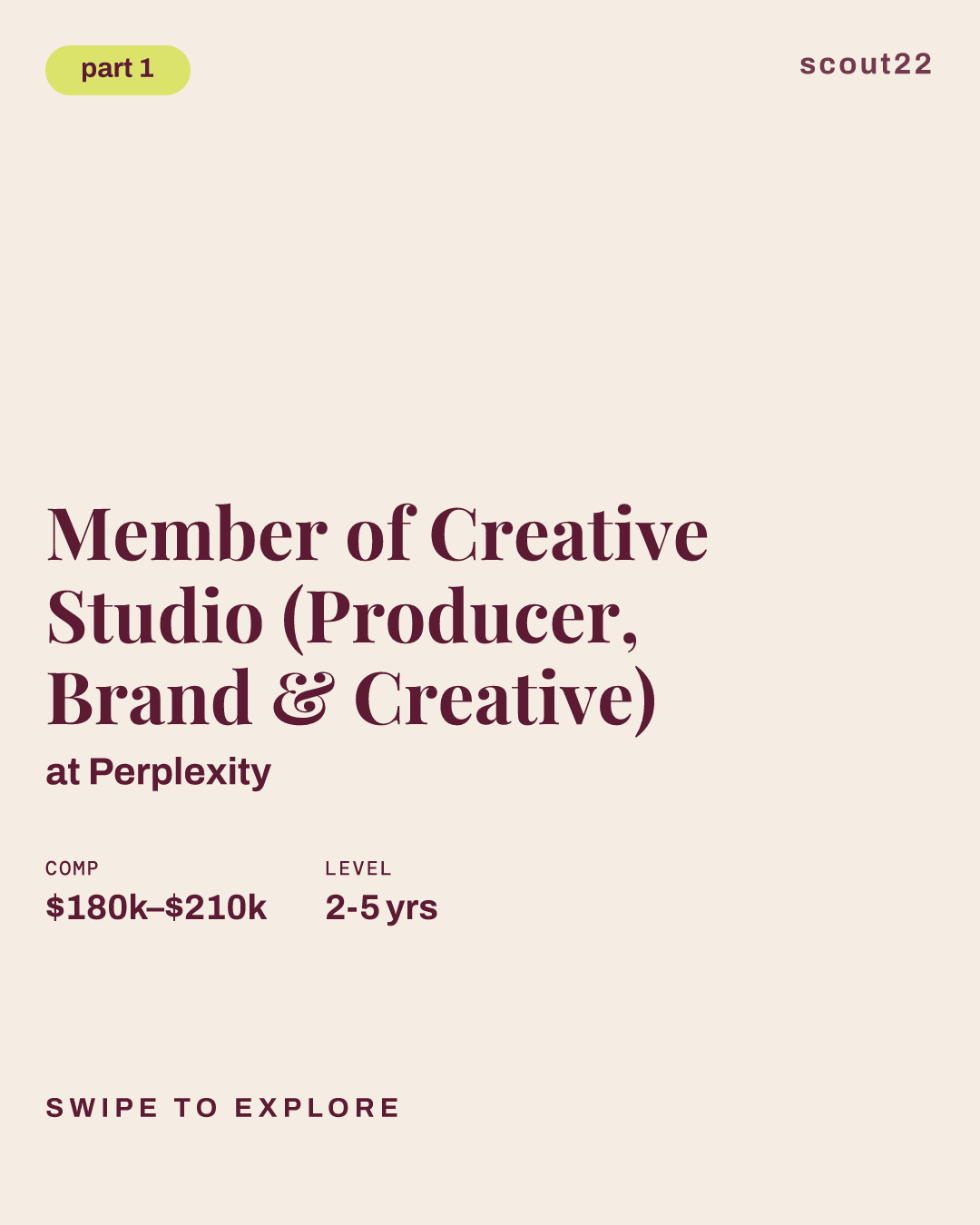 Member of Creative Studio (Producer, Brand & Creative) at Perplexity
