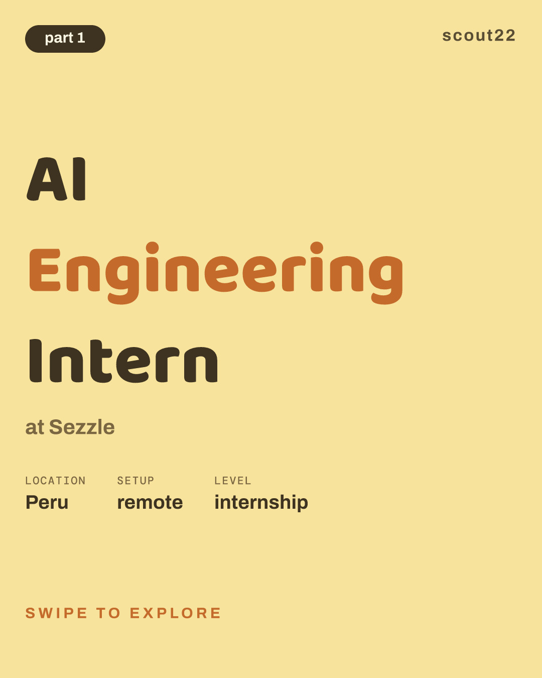 AI Engineering Intern at Sezzle