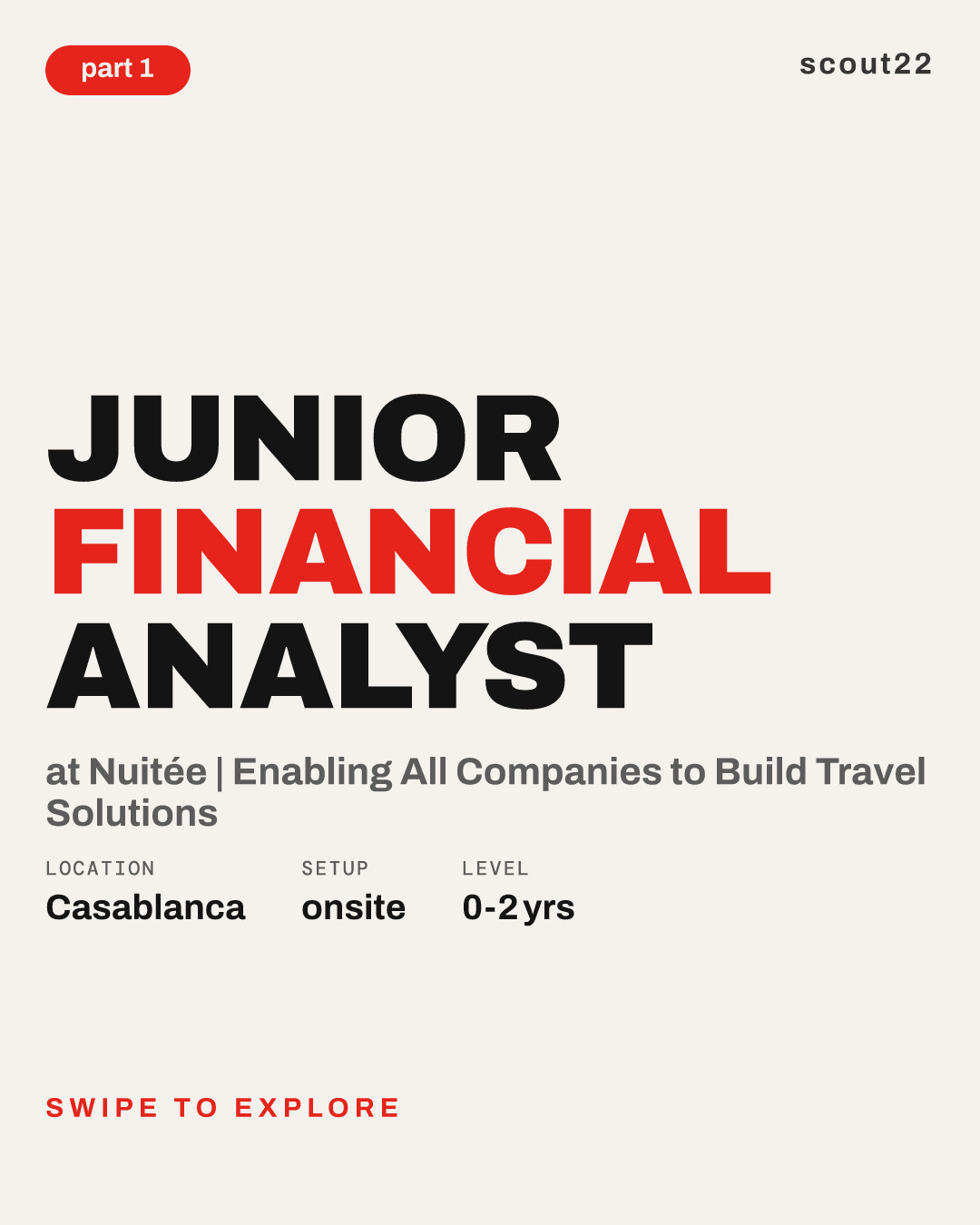 Junior Financial Analyst at Nuitée | Enabling All Companies to Build Travel Solutions