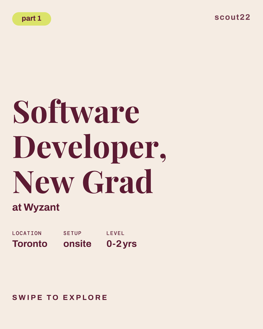 Software Developer, New Grad at Wyzant