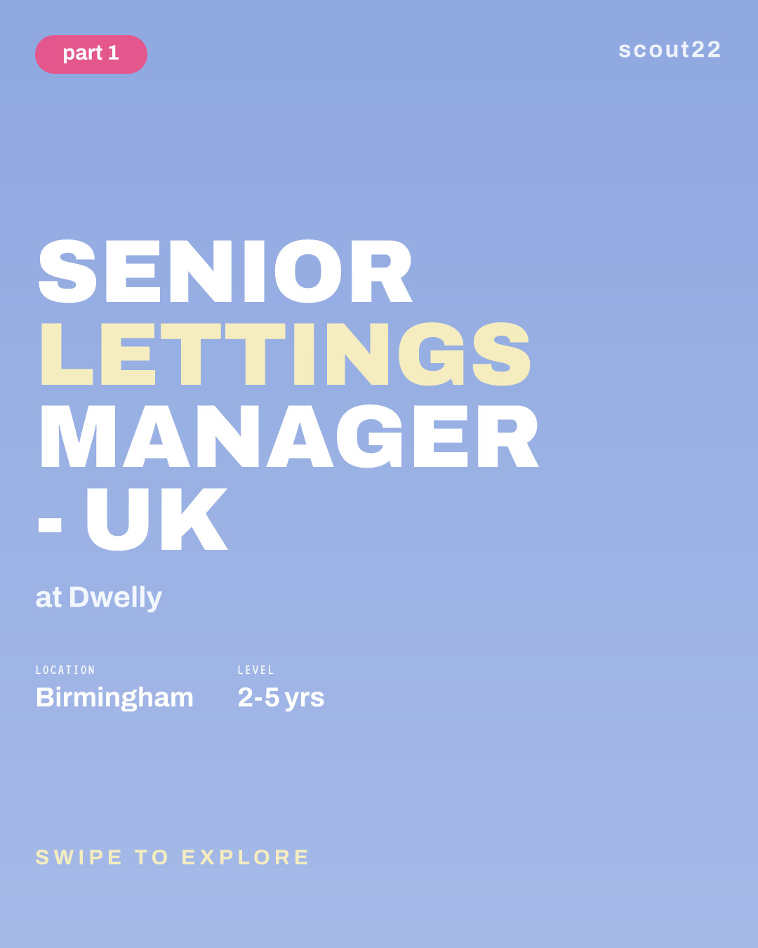 Senior Lettings Manager - UK at Dwelly