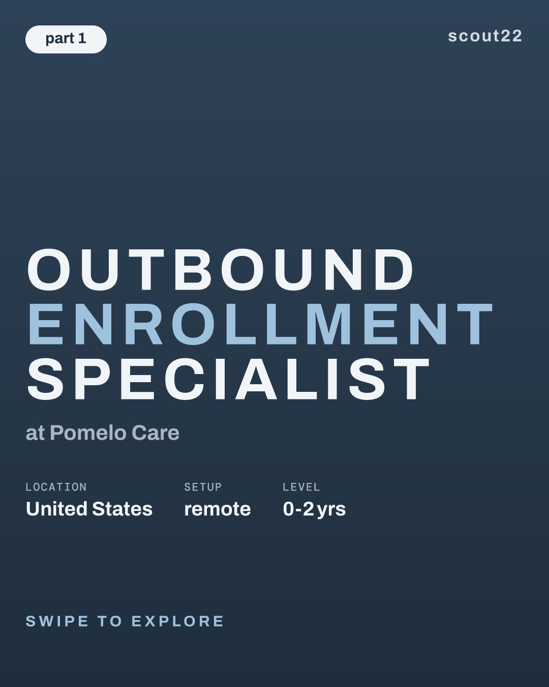 Outbound Enrollment Specialist at Pomelo Care