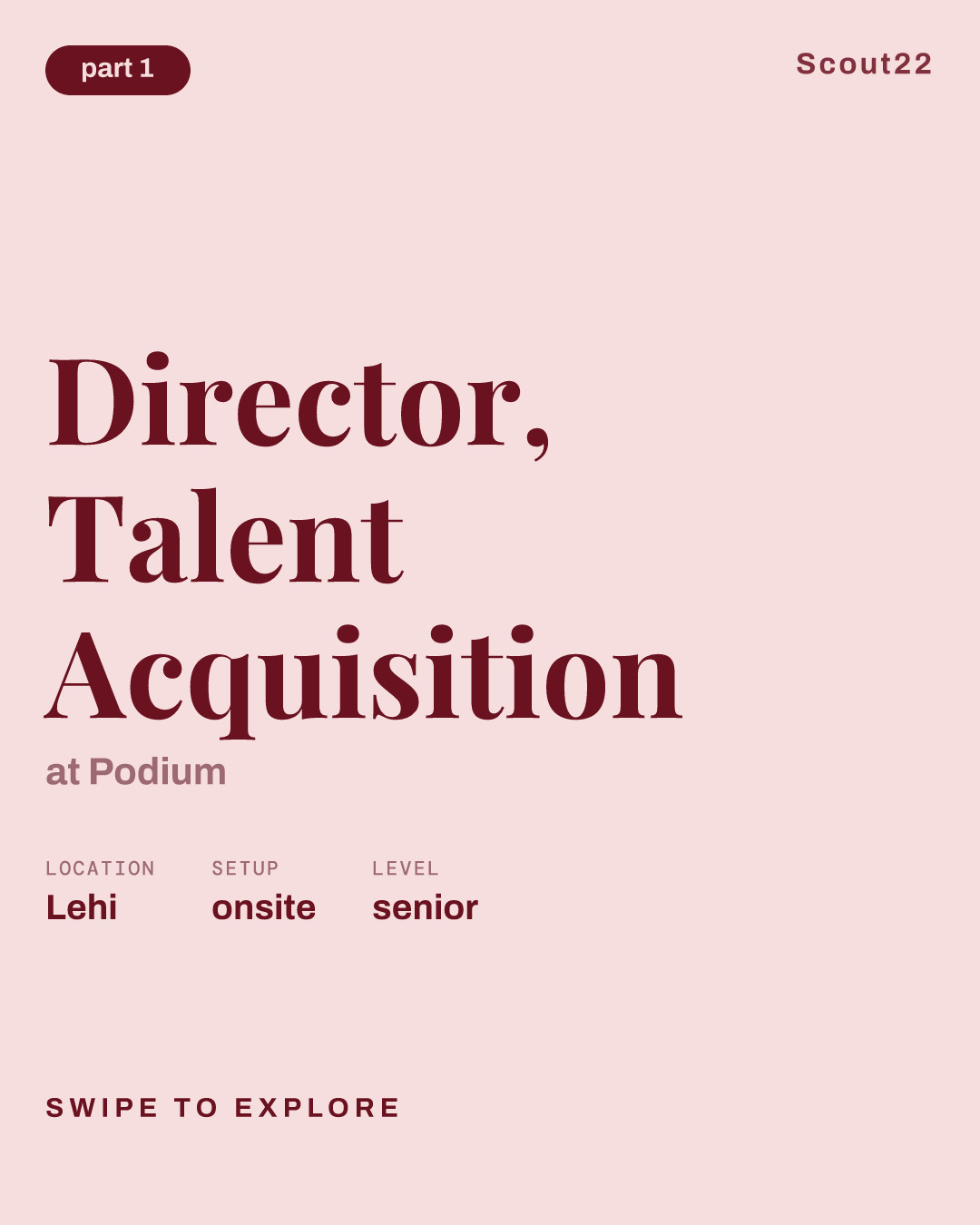 Director, Talent Acquisition at Podium